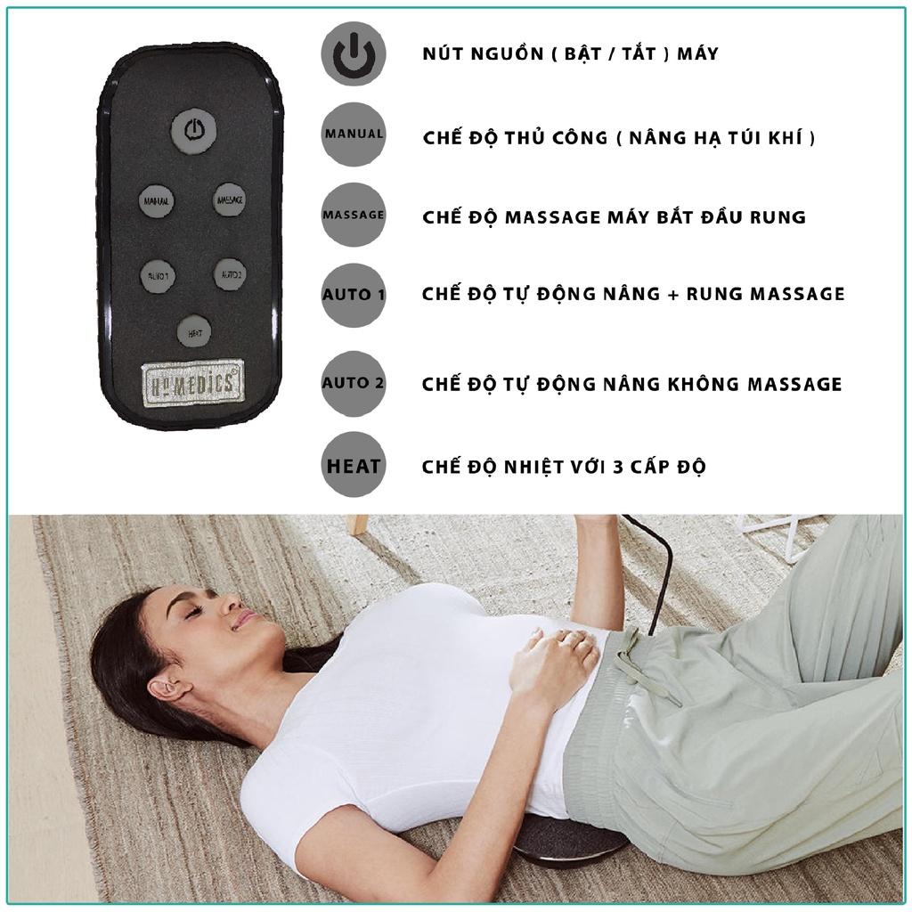 Máy massage trị liệu thoái hóa cột sống, kéo dãn cơ lưng Homedics SP-252