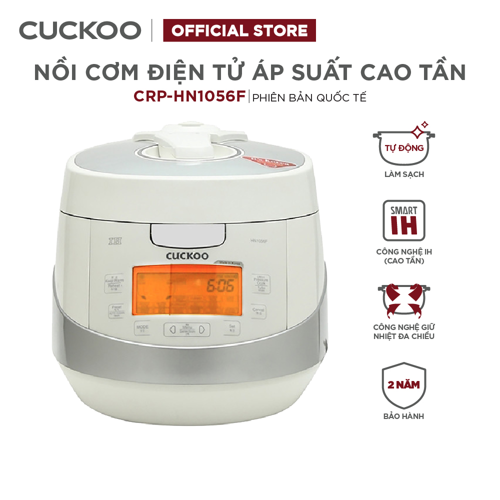 Nồi Cơm Điện Tử Cuckoo CRP-HN1056F (1.8 L) - Hàng Chính Hãng