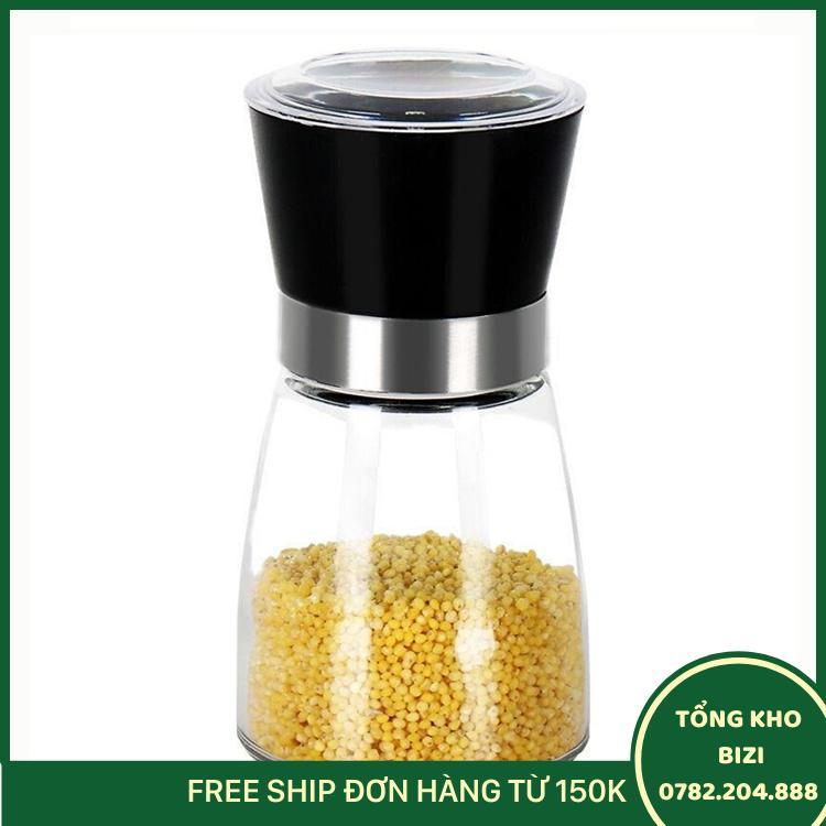 Lọ Xay Tiêu Bằng Lưỡi Sứ  - Free Ship Toàn Quốc