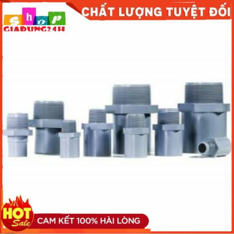 Ren thu ống răng ren ngoài lắp bơm, bồn nước 48/42/34/27/21-Giadung24h