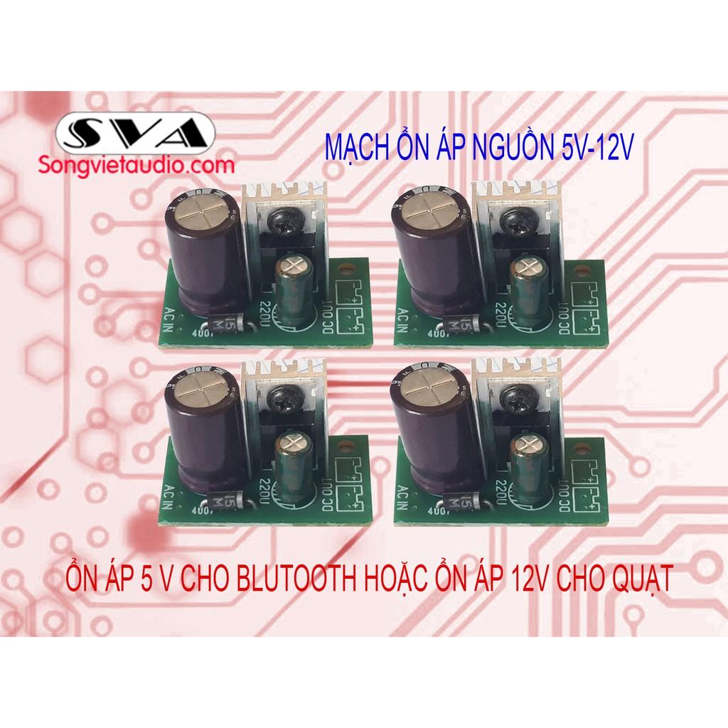 MẠCH ỔN ÁP 5V HOẶC 12V - 1 MẠCH