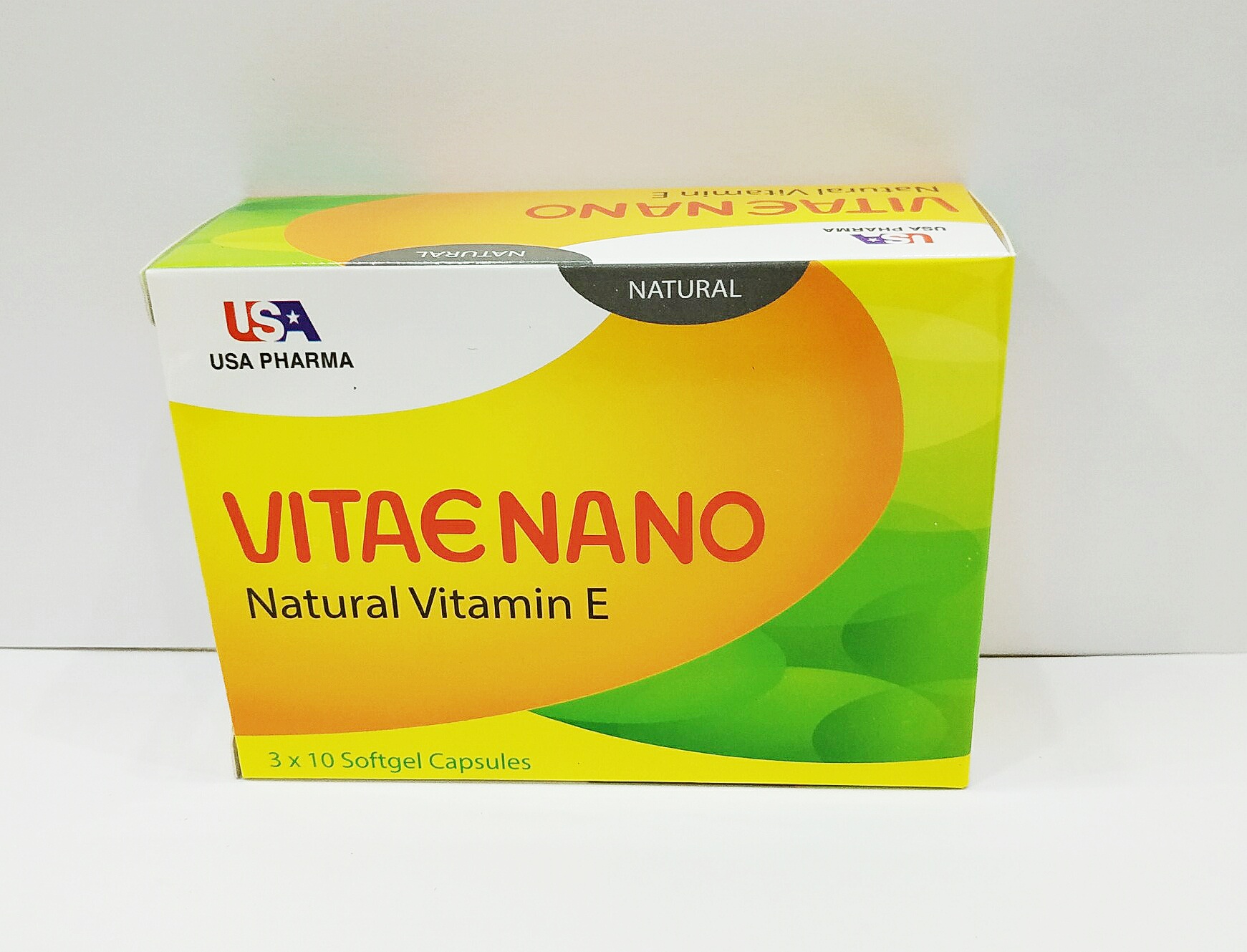 Vitamin E400 Nano - Uống Hoặc Bôi - Đẹp Da Sáng Da Nguyên Liệu Nhập Khẩu Mỹ - Natural Vitamin E Vitae Nano - Hộp 30 Viên