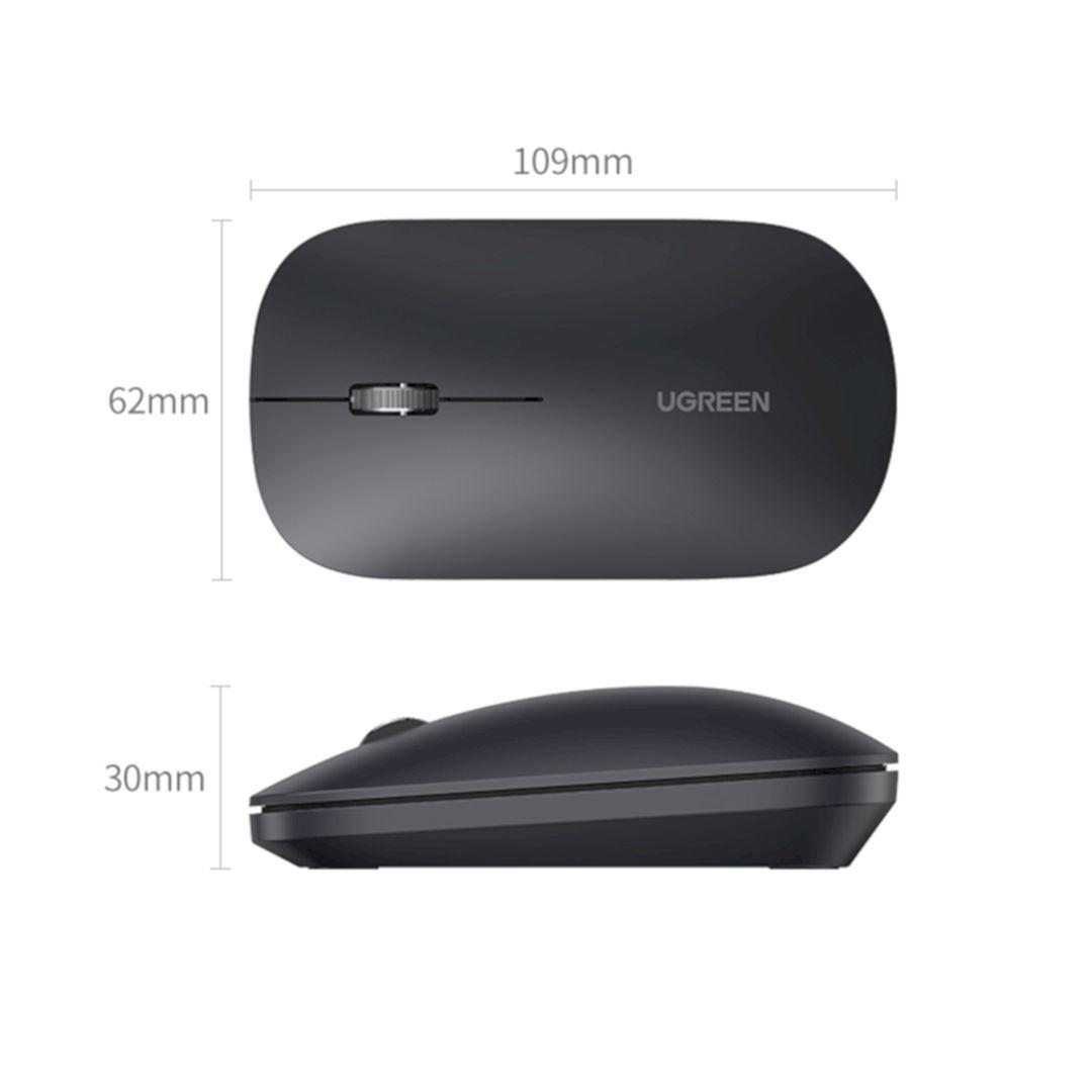 Ugreen UG90369mu001TK Màu Cam Bluetooth Wireless 2.4ghz Chuột không dây - HÀNG CHÍNH HÃNG