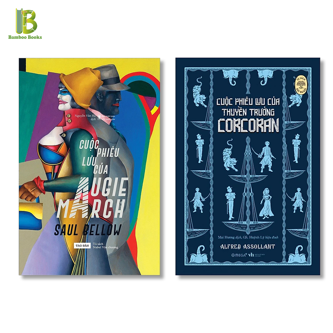 Combo 2 Tác Phẩm Kinh Điển: Cuộc Phiêu Lưu Của Augie March + Cuộc Phiêu Lưu Của Thuyền Trưởng Corcoran