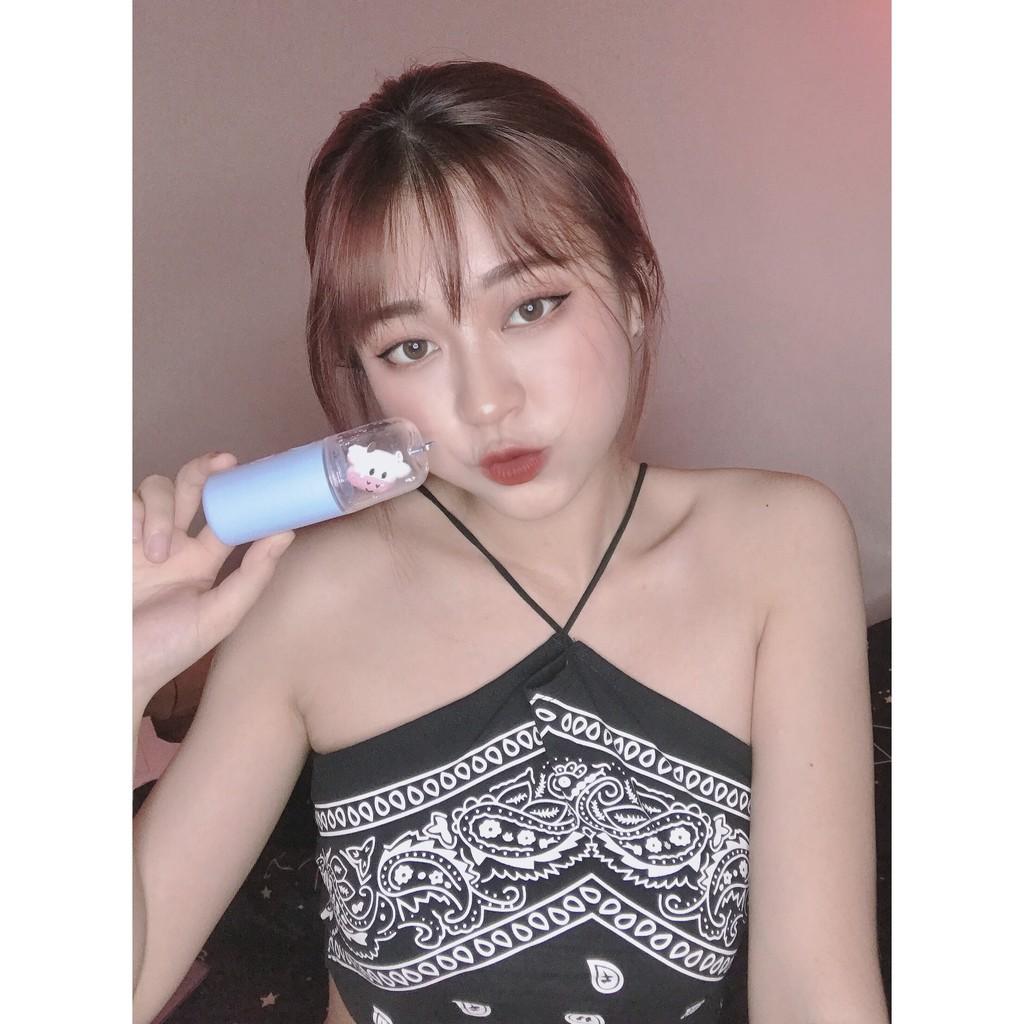 Máy Phun Sương Tạo Ẩm Xông Hơi Mặt NaNo Mini Cầm Tay Hỗ Trợ Dưỡng Da Cấp Nước Hình Thú Đáng Yêu