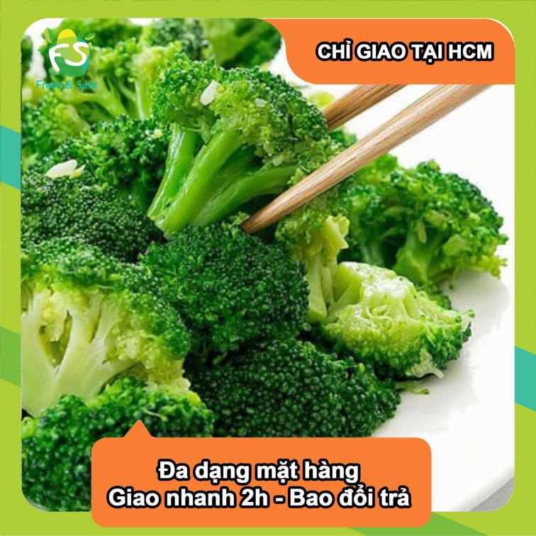 [CHỈ GIAO HCM] Bông cải xanh - 400gr/bông