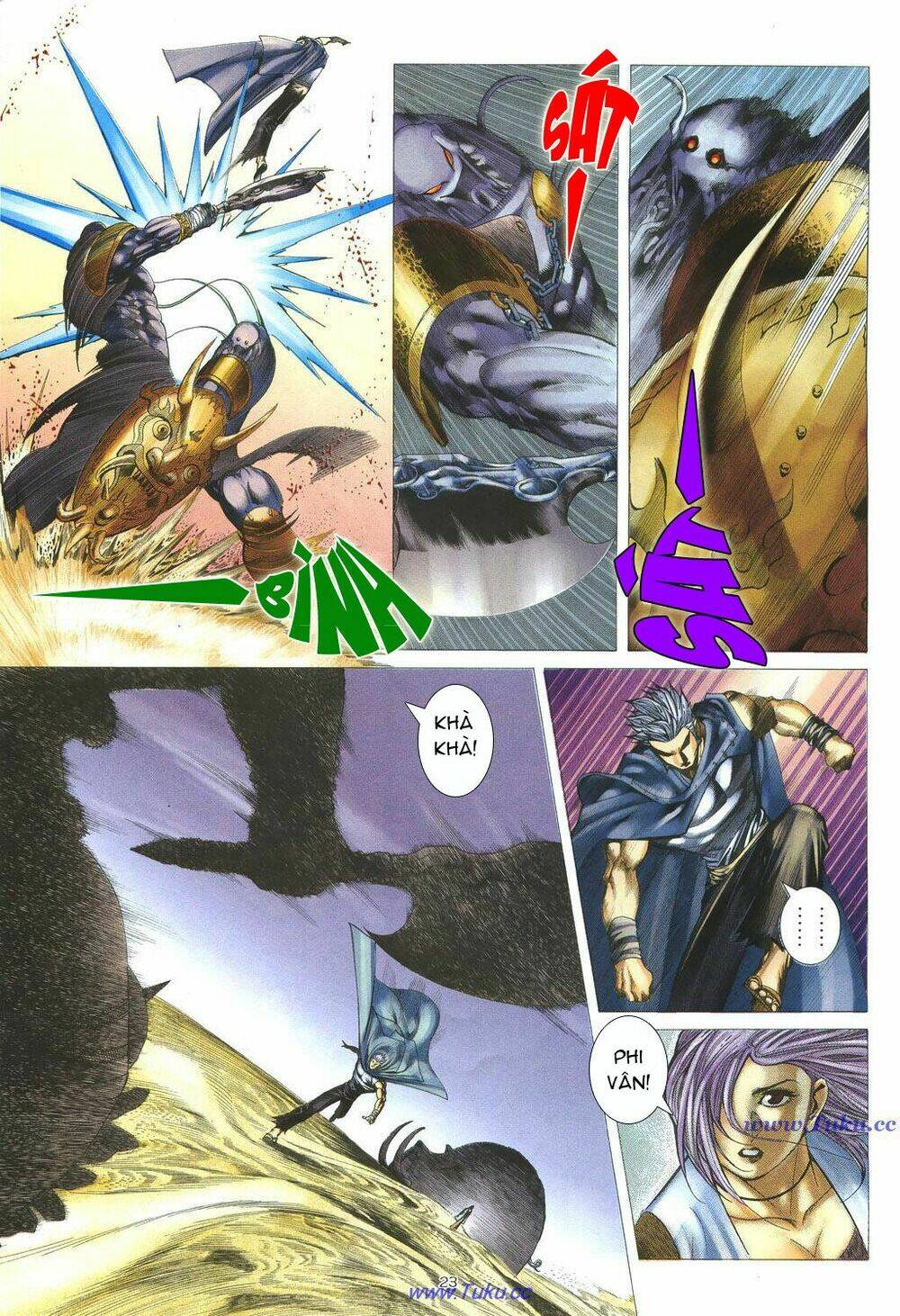 chiến thần ký chapter 21 23