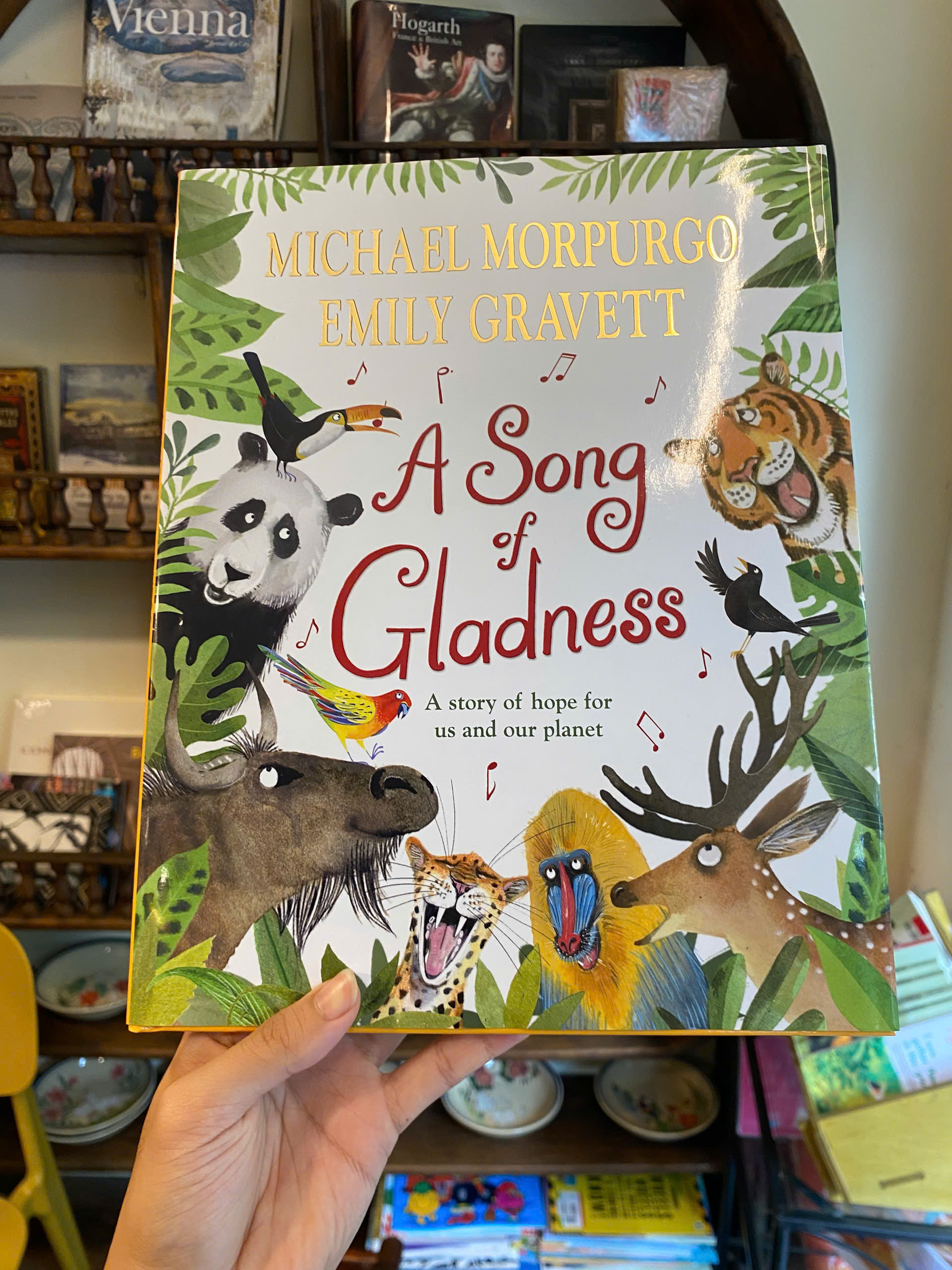 Sách - A Song of Gladness: A Story of Hope for Us &amp; Our Planet by Michael Morpurgo | Children's Book