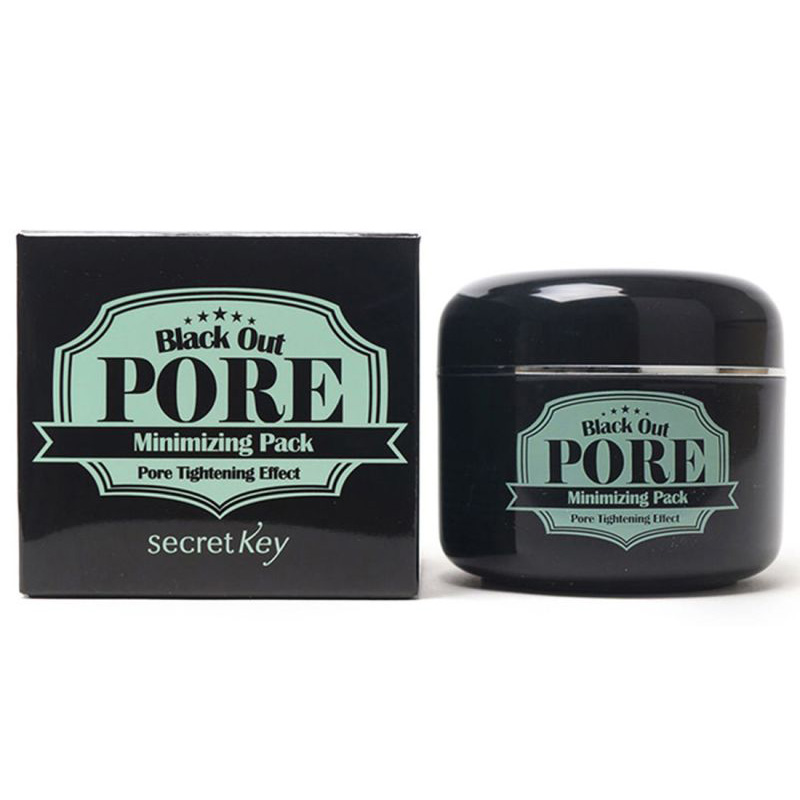 Mặt nạ bùn khoáng làm sạch mụn đầu đen Secret Key Black Out Pore Minimizing Pack 100g