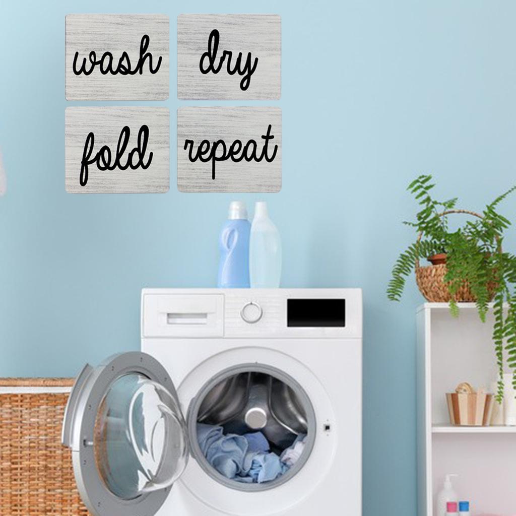 Laundry Room Decor Sign Wooden Rustic Farmhouse Family Laundry ...