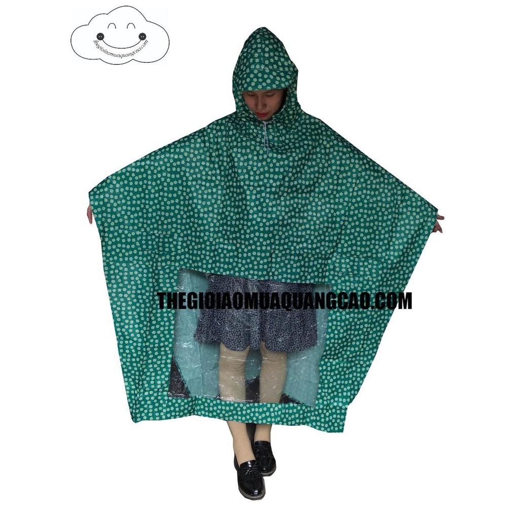 Áo mưa 2 đầu cánh dơi Vải dù cao cấp hàng Việt Nam siêu bền, đẹp
