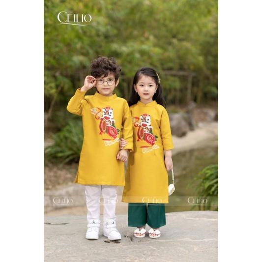 Siêu phẩm áo dài cách tân gia đình mẹ . bé . bố. cao cấp hàng thiết kế đẹp ảnh thật giá siêu rẻ chất tapta cao cấp