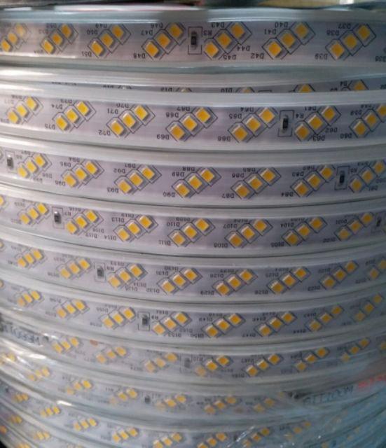 Dây led 2835 - 2 hàng ,  2835 - 3 hàng - ánh sáng vàng điện 220V