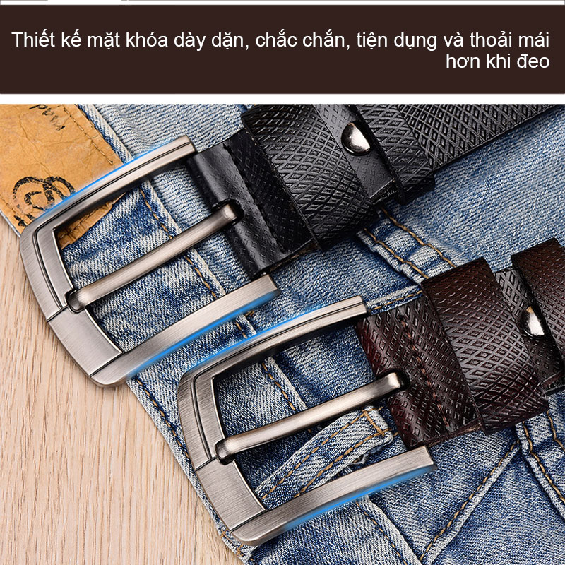 Thắt Lưng Nam Dây Nịt Da Bò THẬT NIKITA Cao Cấp Nhiều mẫu mã lựa chọn
