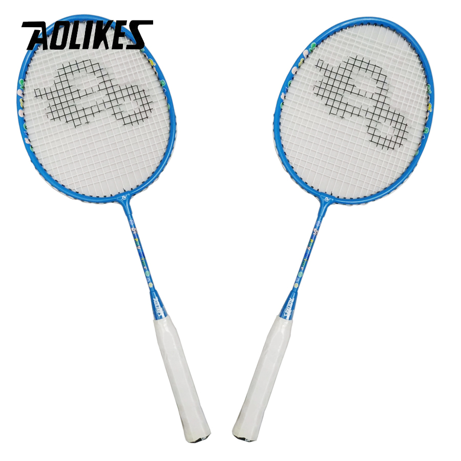 Hình ảnh Bộ 2 vợt cầu lông trẻ em AOLIKES A-8123 Badminton for Kids Outdoor Sports