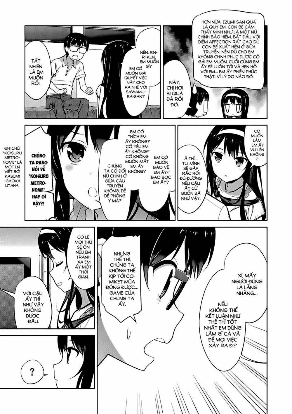 saenai kanojo no sodatekata - koisuru metronome chapter 15 18