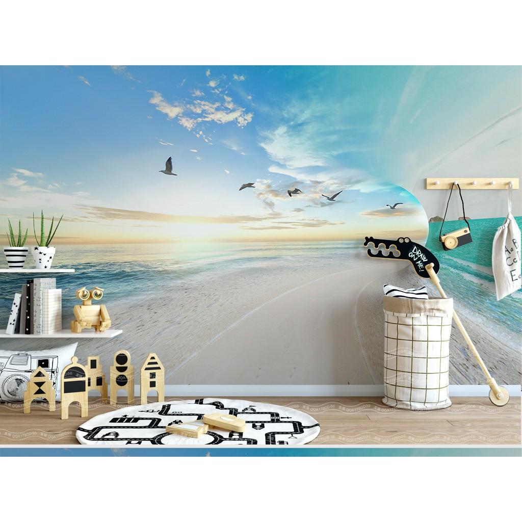 Tranh dán tường cảnh biển ADH2653