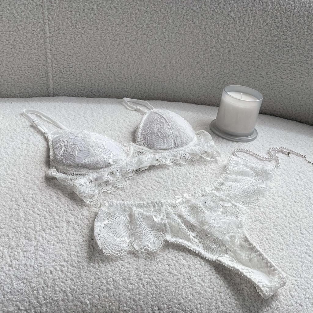 Bộ Đồ Lót Thiết Kế Cami Áo Giả Gọng Mặc Thoải Mái, Tặng Kèm Mút