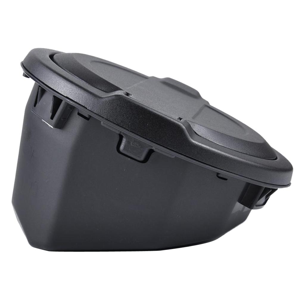 Black Metal + ABS Fuel Door Gas Cap Lid Cover For Jeep Wrangler JL 2018-2019