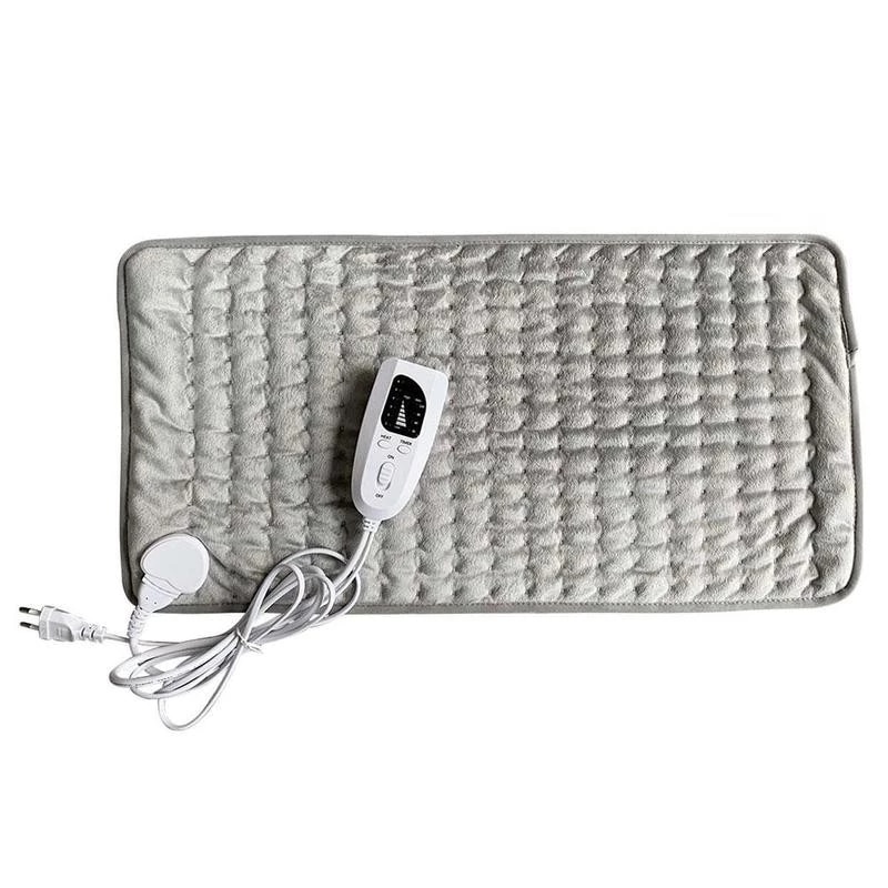 Đệm Sưởi Ấm Giảm Đau Vật Lý Trị Liệu Electric Heating Pad Warmer 6 Heat Settings Back Pain Cramps Relief Home