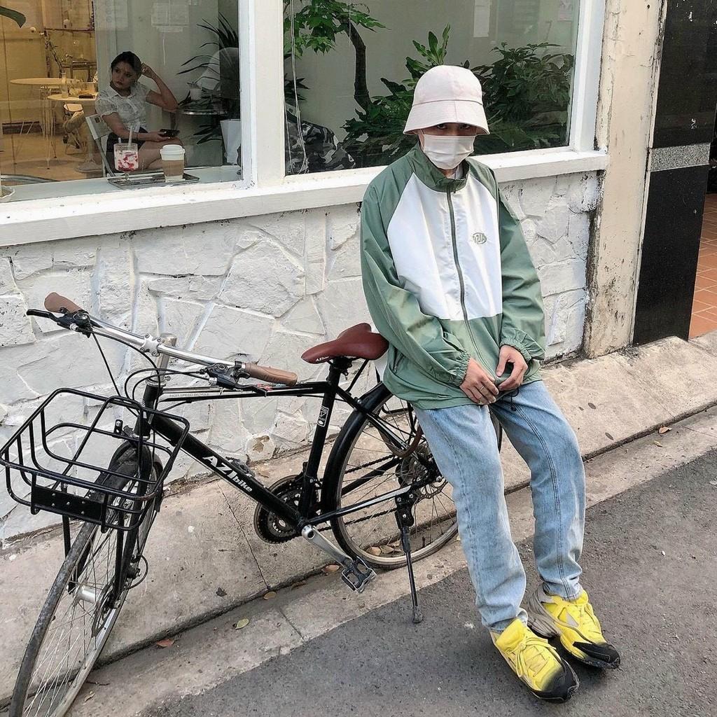 Áo Khoác Dù BOMBER 7ZIA Ulzzang Nam Nữ Unisex Form Rộng Vải 2 Lớp Ulzzang