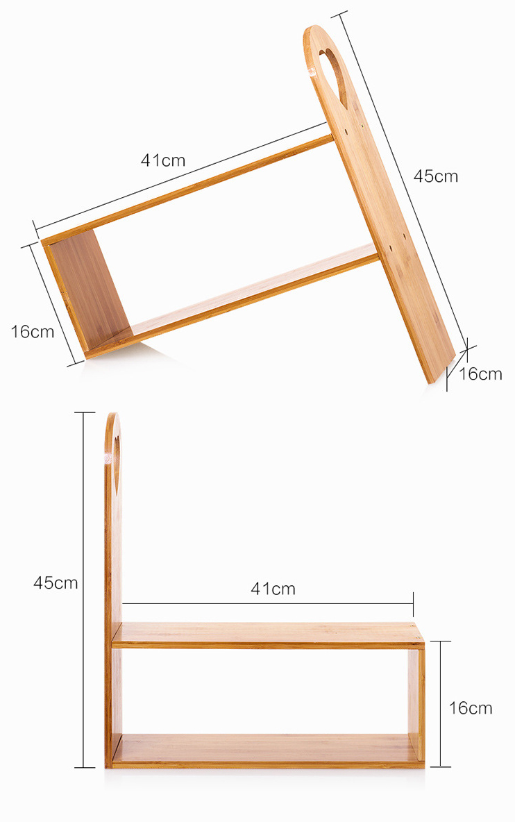 Giá kệ gỗ Đựng Cây Cảnh bằng gỗ Tre đa năng để Lọ hoa,Cây Cảnh,Kệ Bếp,Giá Sách,Có thể Xếp kéo dài kích thước tùy ý quay được 360°  - Kệ Gỗ để Cây Cảnh Sử Dụng ngoài Trời,Trong nhà đều được