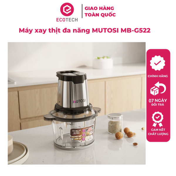 Máy xay thịt đa năng MUTOSI MB-G522 - Hàng Chính Hãng