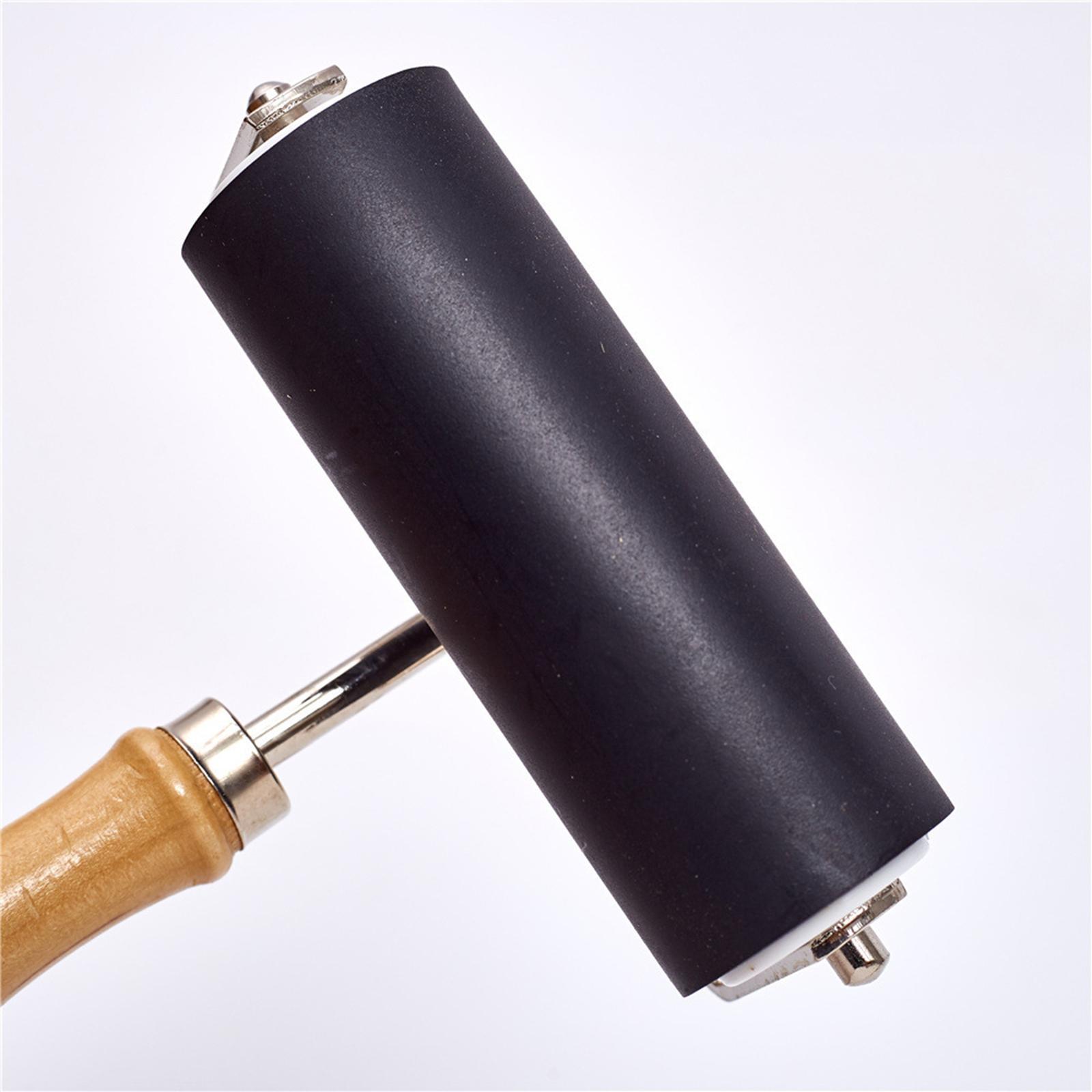 Rubber Roller Tool Construction Tool Anti Skid Crafts for Printmaking Painting Kids