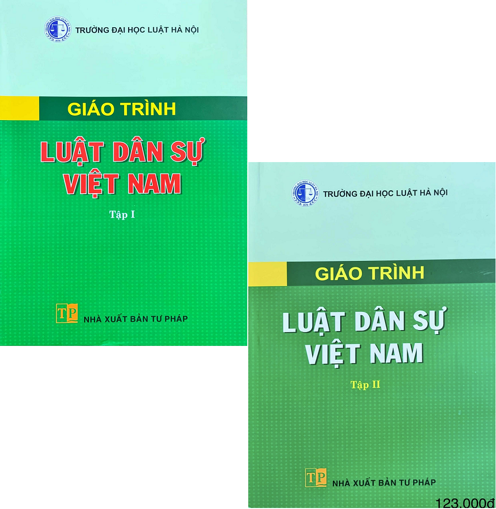 Giáo trình Luật dân sự Việt Nam (tập 1 và 2)