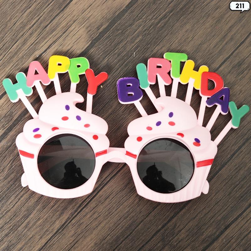 Mắt Kính Sinh Nhật Trang Trí Mừng Tiệc Happy Birthday Kính Decor Nhiều Mẫu Chọn Lựa 211