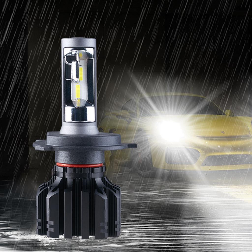 Car Headlight Bulbs LED Chips Conversion Kit Car LED Fog Headlight Bulbs Driving Lamp Beam Angle, Replacement Car Auto Headlight