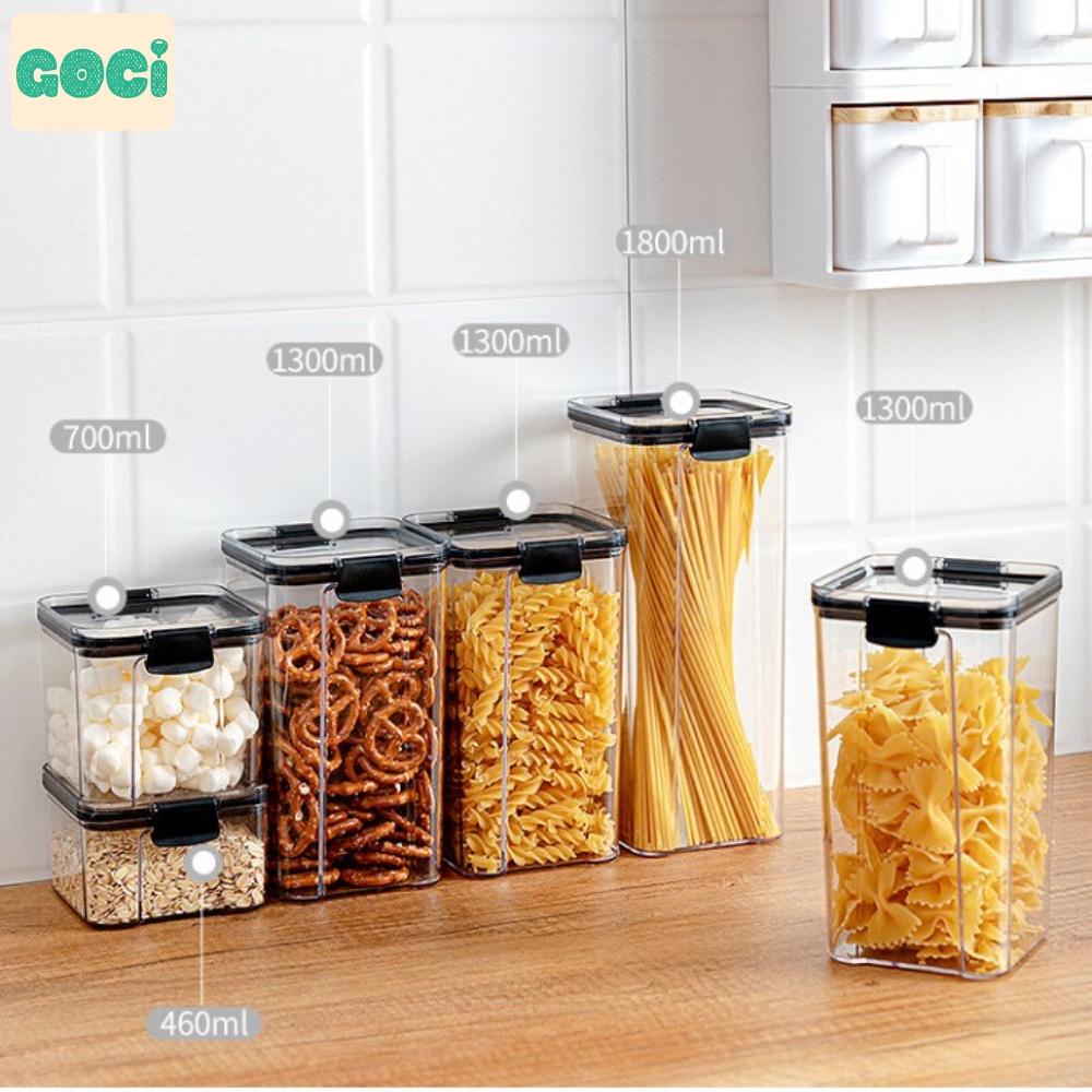 Hộp Đựng Ngũ Cốc, Hộp Bảo Quản Đồ Khô Nắp Kín Chống Ẩm Mốc Mối Mọt