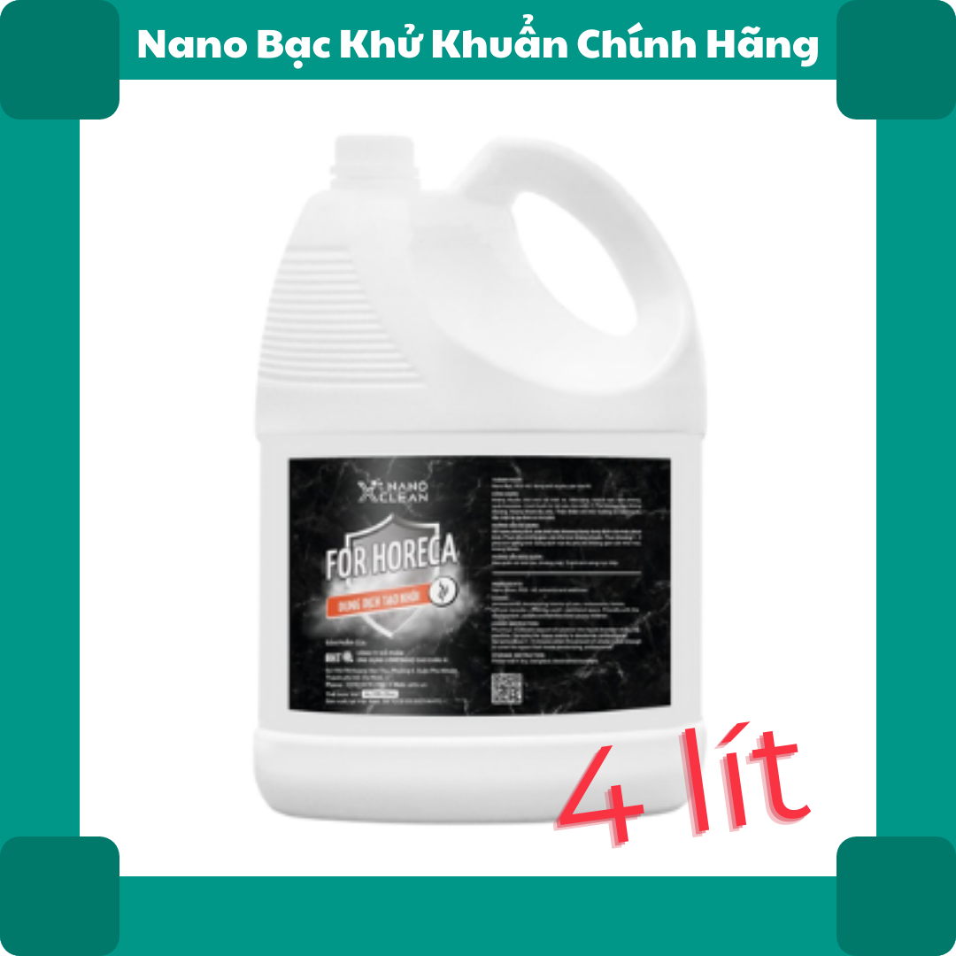 Dung dịch tạo khói khử mùi Nano Xclean For Horeca 4L