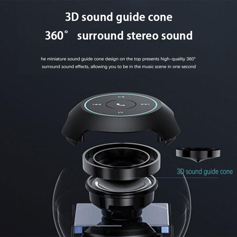G90 loa tương thích Bluetooth LED di động LED không dây LED hiển thị Đồng hồ báo thức Mini Bass Sound Hộp âm thanh Hifi TFcard Trình phát âm nhạc Color: Pink Set Type: Speaker