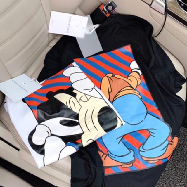 Áo thun from rộng dấu quần