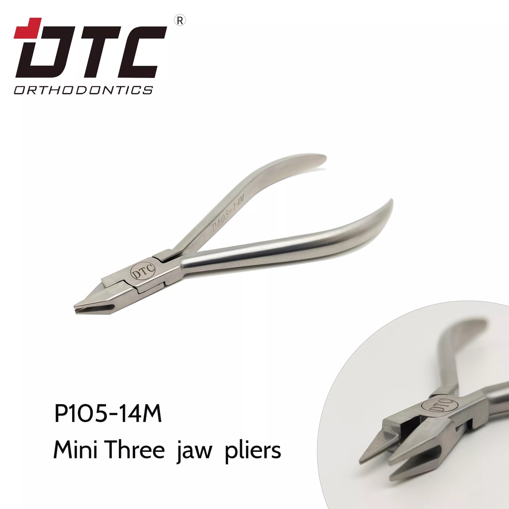 Kềm ba mấu Mini_DTC (Mini Three jaw pliers) Chỉnh nha_ Dùng trong nha khoa_[Ảnh thật][Chính hãng]