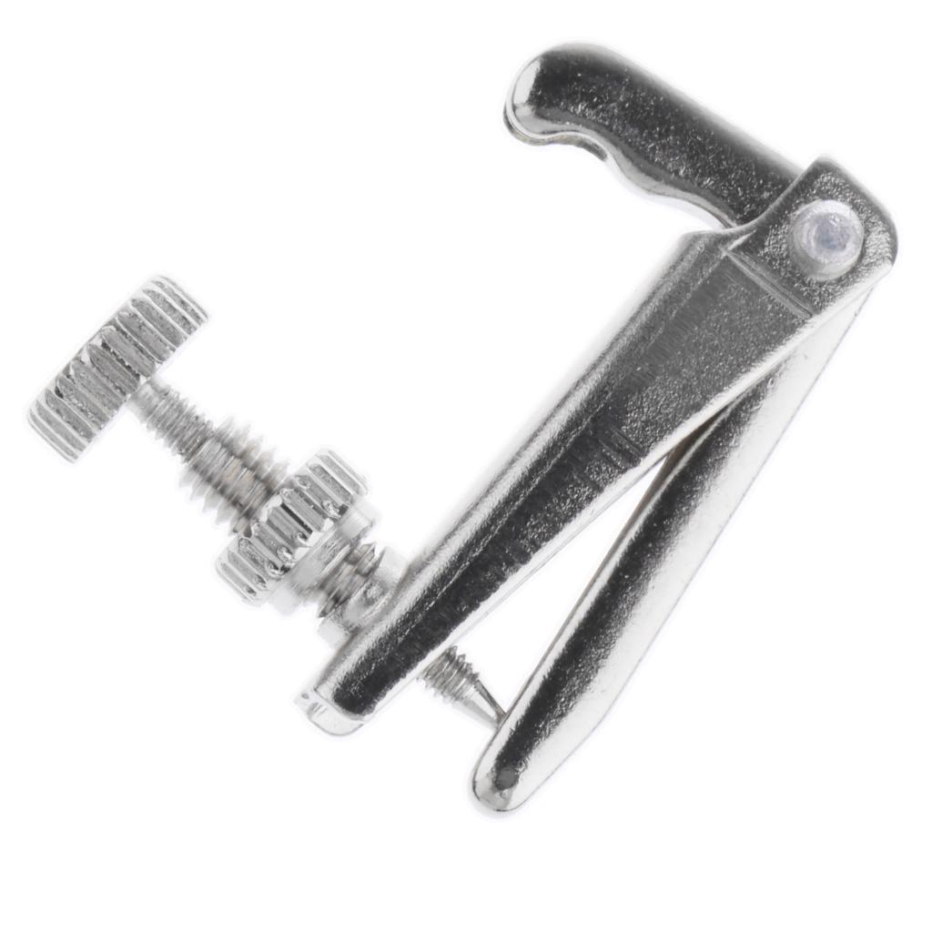 1pc Metal Violin Fine Tuner Adjuster for 4/4 4/3 1/2 Scale Violin Parts