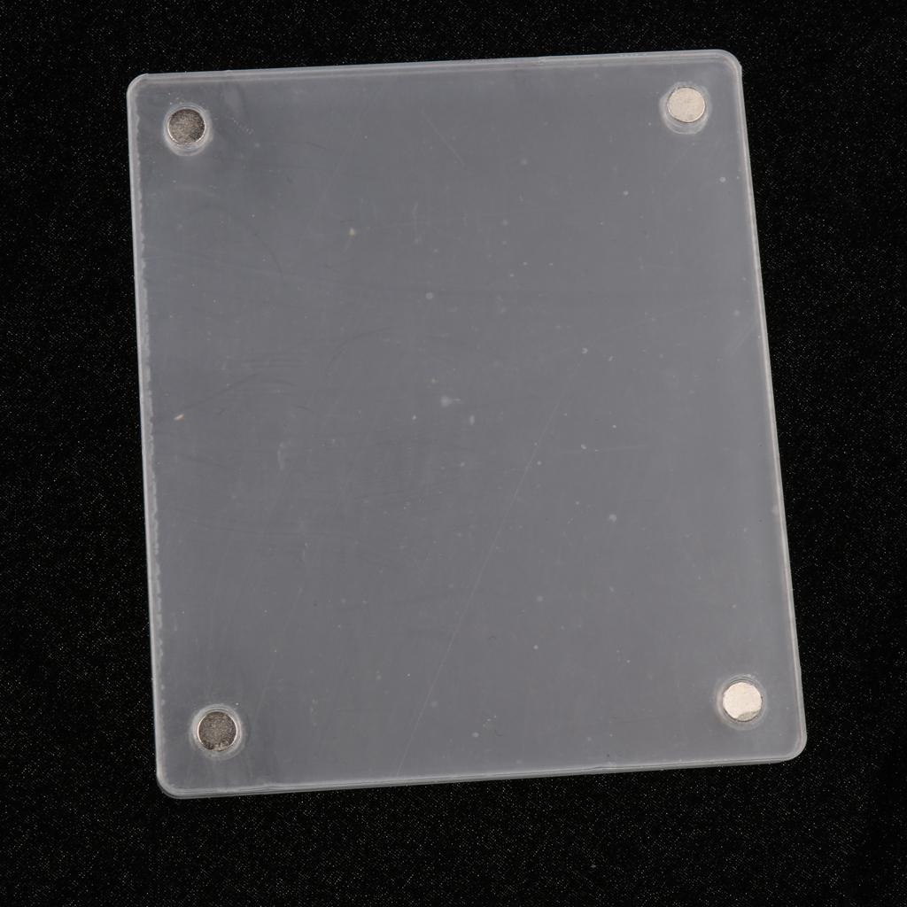 10 Pieces Acrylic Fridge Magnet Photo Frame for Fuji Mini 8/8+/9/70 SQ10