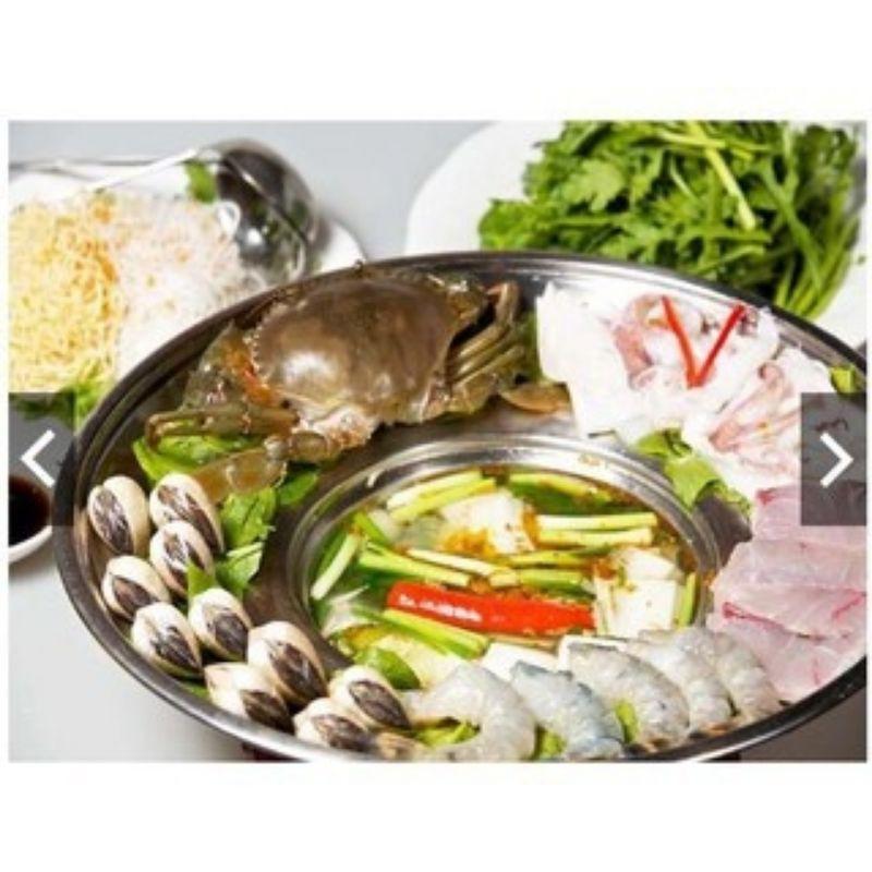 Nồi lẩu sống, lẩu mâm, đủ size 16,18,20 ,lẩu vành inox ,lẩu inox