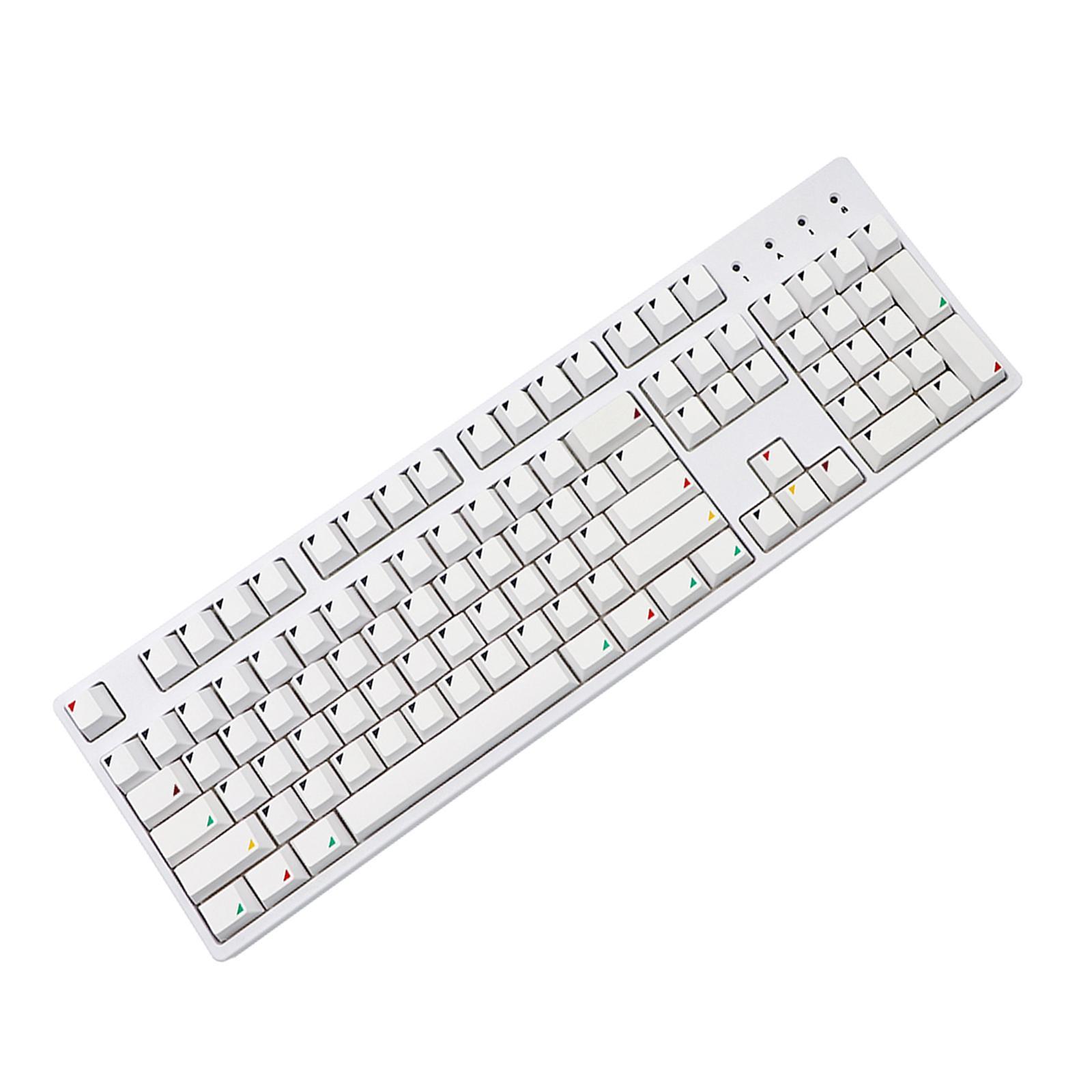 135 Keys Minimalist Theme  DIY Keyboard Parts for Cherry 61