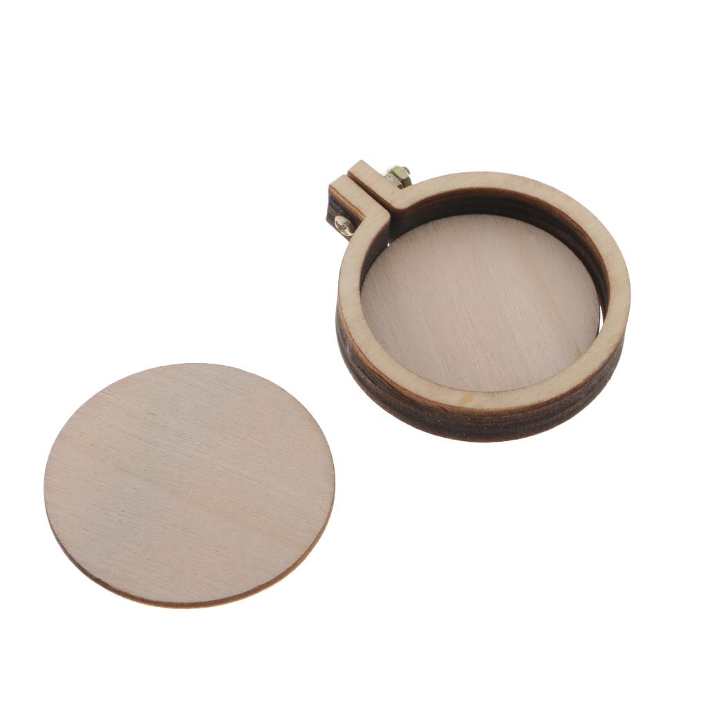 Mini Embroidery Hoop Round Shape for Cross Stitch DIY Art Crafts Accessories