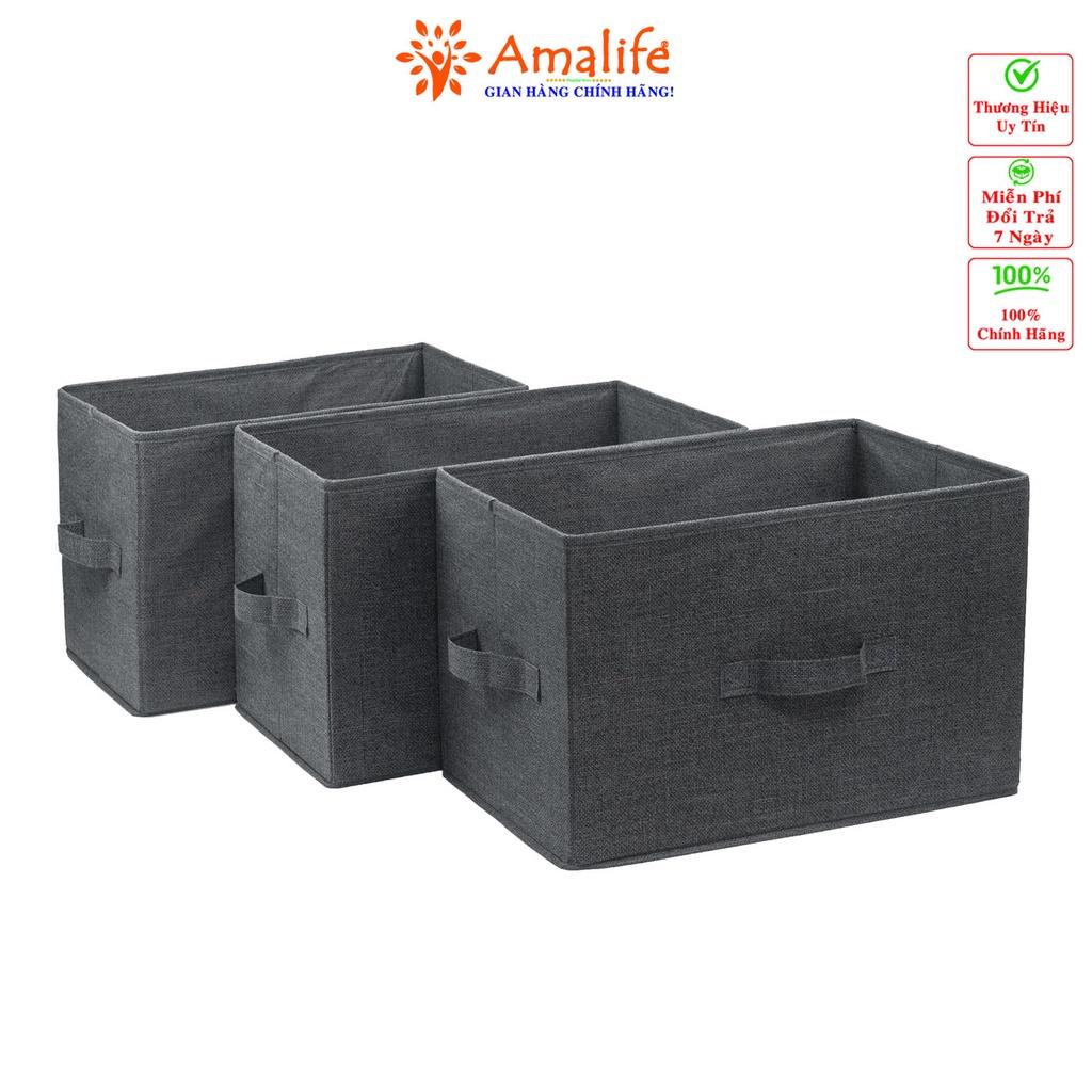 Combo 3, Combo 2, Combo 1 hộp đựng đồ đa năng phong cách Nhật Bản chính hãng Amalife