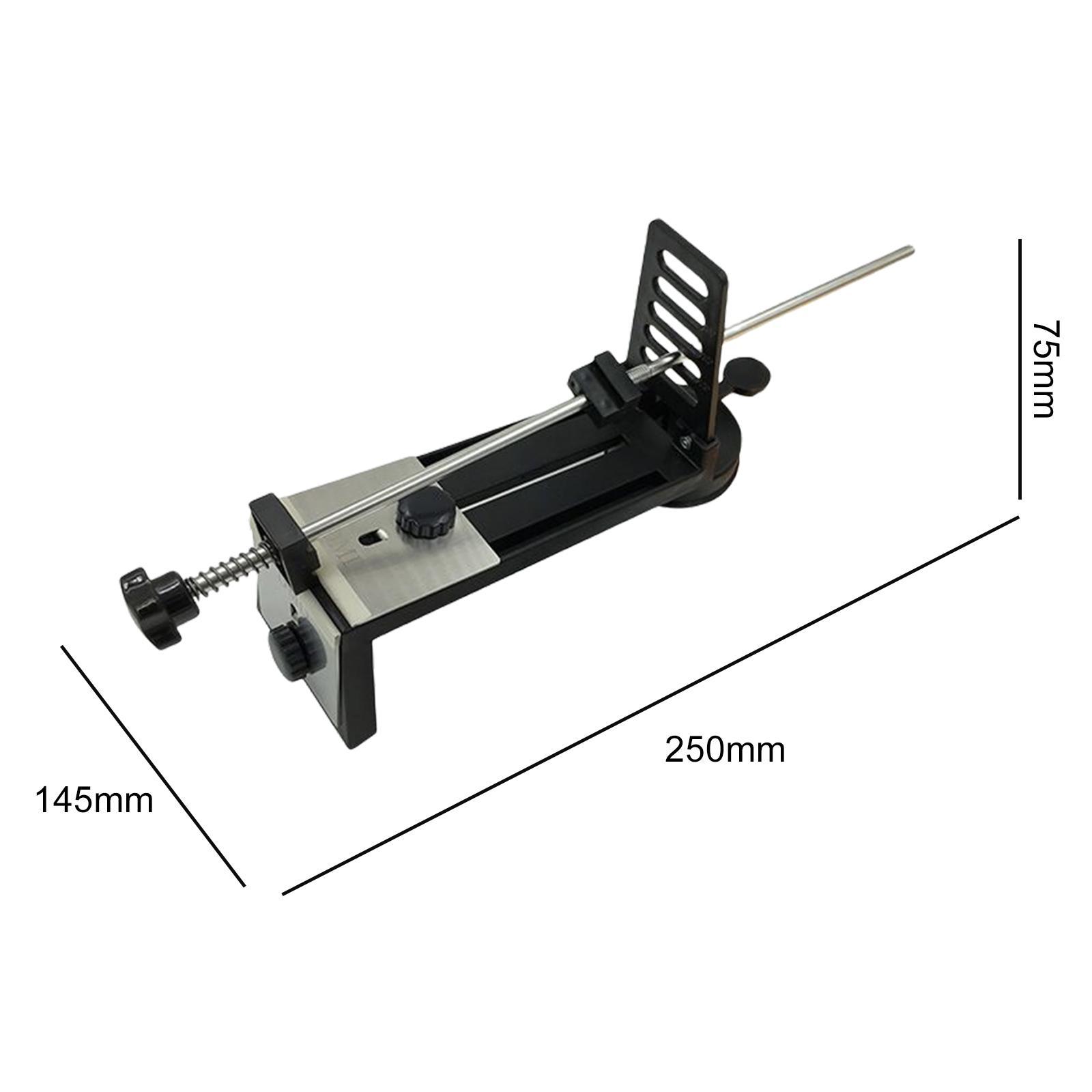 Manual Knives Sharpener W/ Sharpening Stone Multifunction for Various Knives