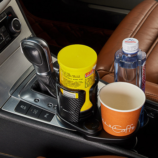 CỐC ĐỰNG ĐỒ ĐA NĂNG TRÊN XE HƠI Carbon Black