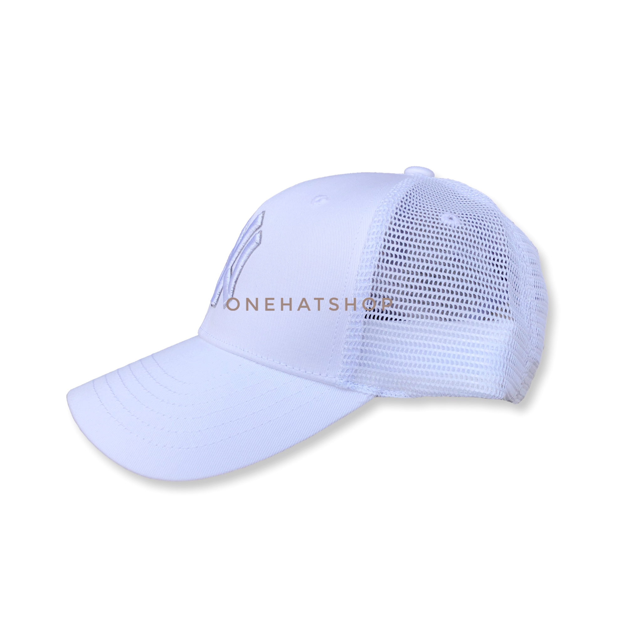 Nón kết basball cap logo thêu nổi 3D lưới thoáng mát chất lượng cao