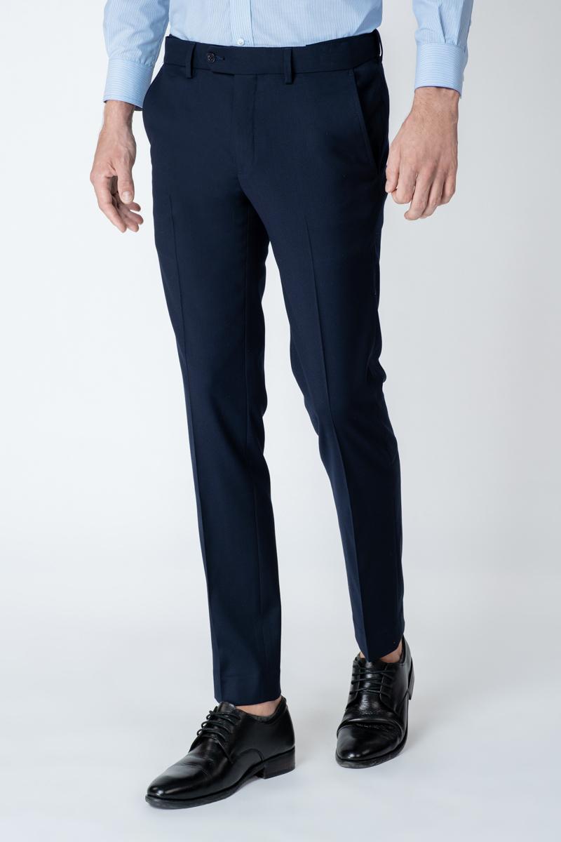 Quần Tây Nam Lưng Thông Minh Form Slim Fit DP23ES04C-EP - NAVY