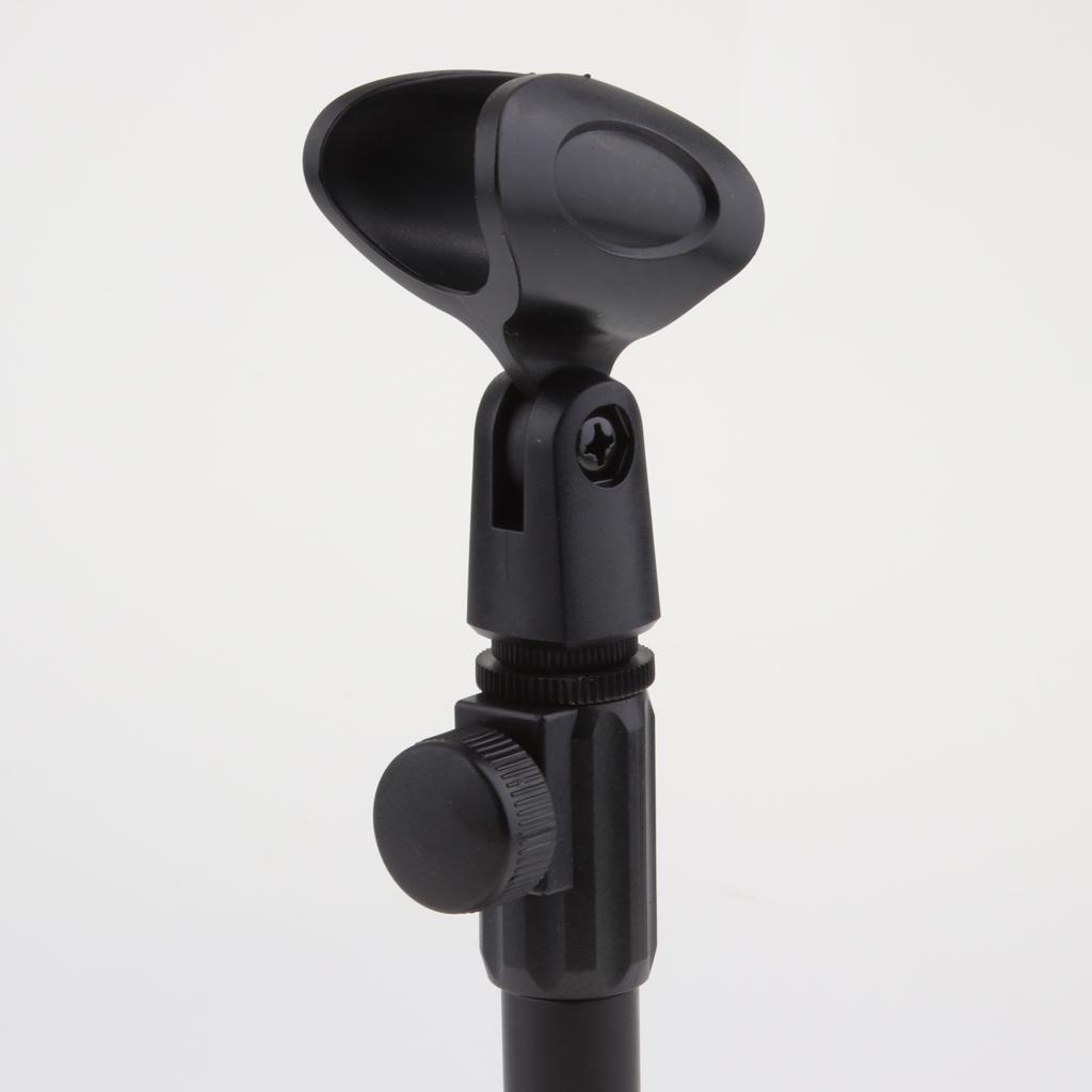 Microphone Arm Stand Bracket for Radio Broadcasting Studio, Lectures/Meeting/On Stage Desk Microphones Stands Accessories