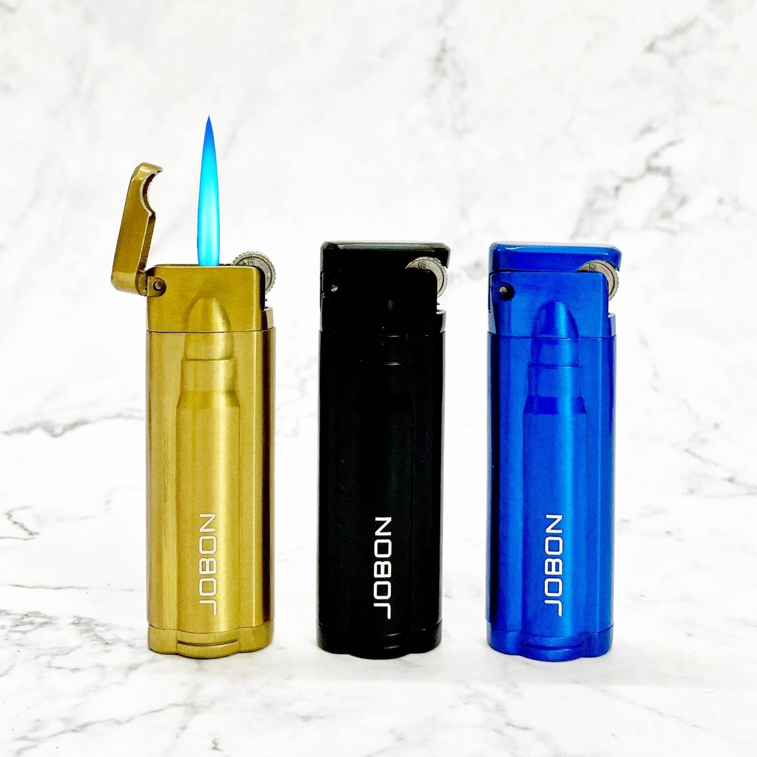 Hột quẹt bật lửa khè gas đá rãnh tay Jobon 518