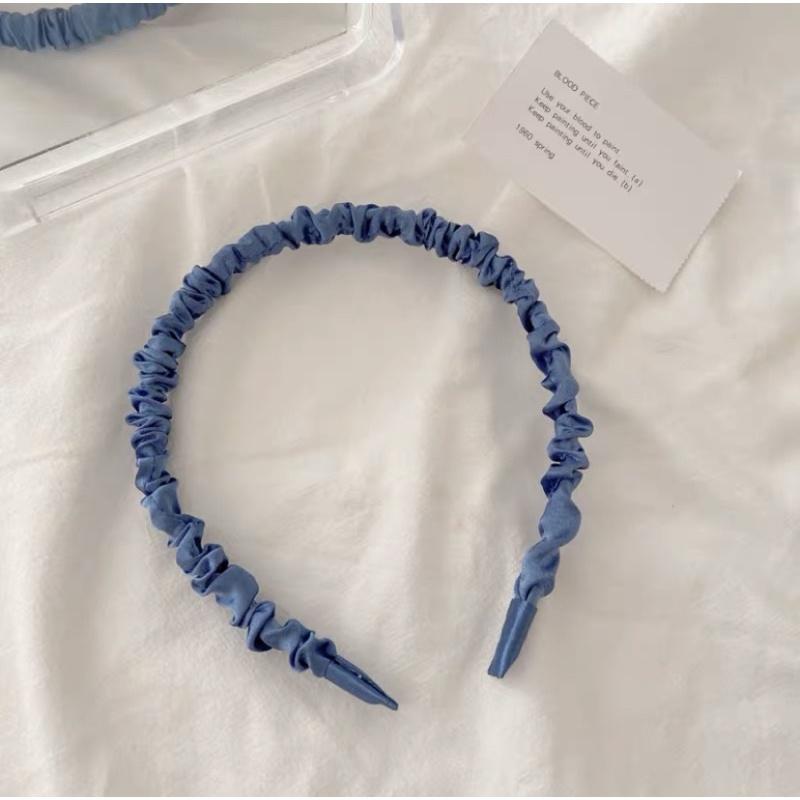 Cài tóc - Băng đô nhún satin dễ thương sang chảnh