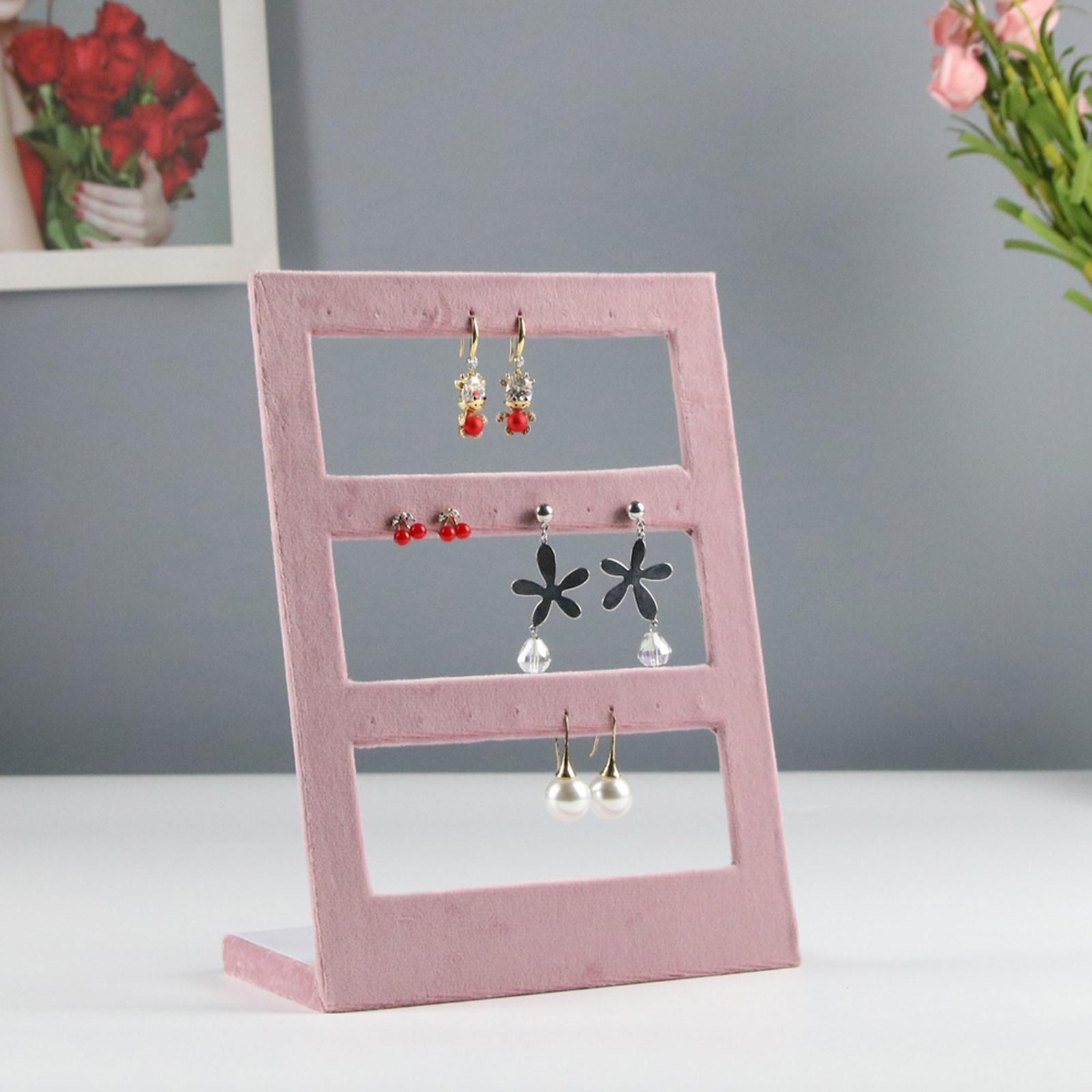 Jewelry Display Stand Organizer Holder for Dresser Showcase Earrings Holder
